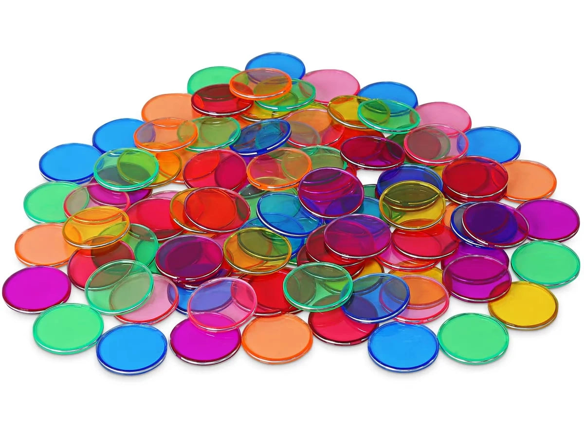 Magnetic Translucent Chips - US 7186
