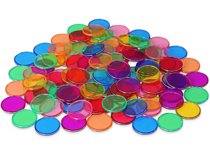 Magnetic Translucent Chips - US 7186