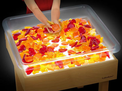 Toddler-Safe Light Table Sensory Gems - US 7846