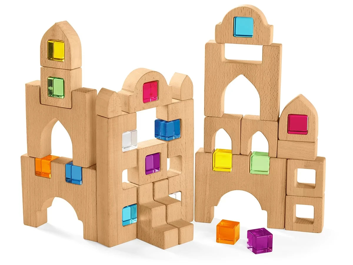 Wood & Crystal Fantasy Blocks - US 8440