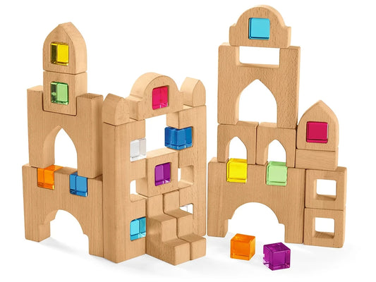 Wood & Crystal Fantasy Blocks - US 8440