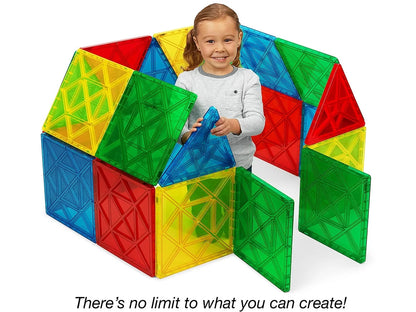 Jumbo Magnetic Building Tiles - US 4180