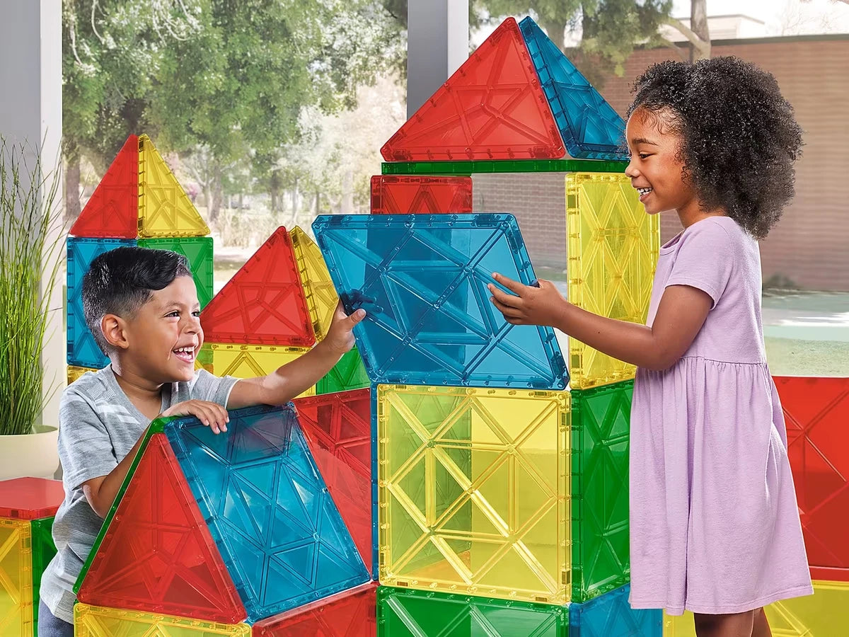 Jumbo Magnetic Building Tiles - US 4180