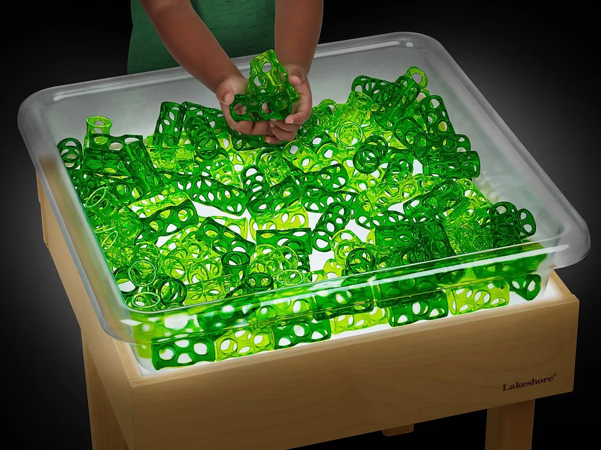Toddler-Safe Light Table Sensory Cylinders - US 5465
