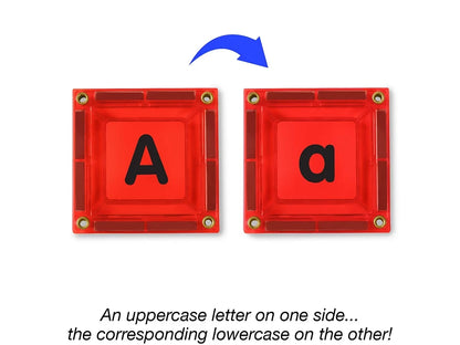 Double-Sided Magnetic Phonics Tiles - US 3533