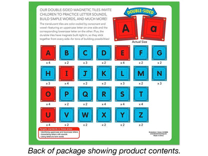 Double-Sided Magnetic Phonics Tiles - US 3533