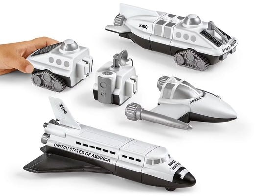 Mix & Match Magnetic Space Vehicles - US 9599
