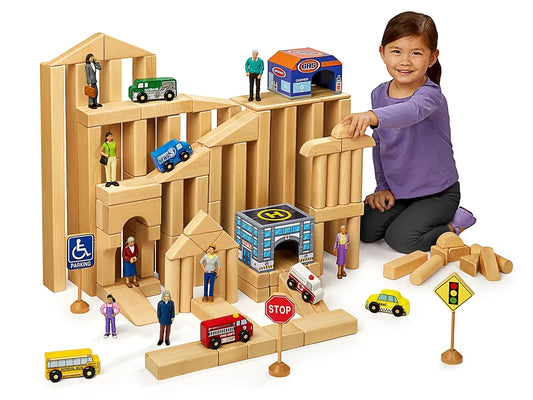 Classroom Hardwood Unit Blocks - Starter Set - US 2706