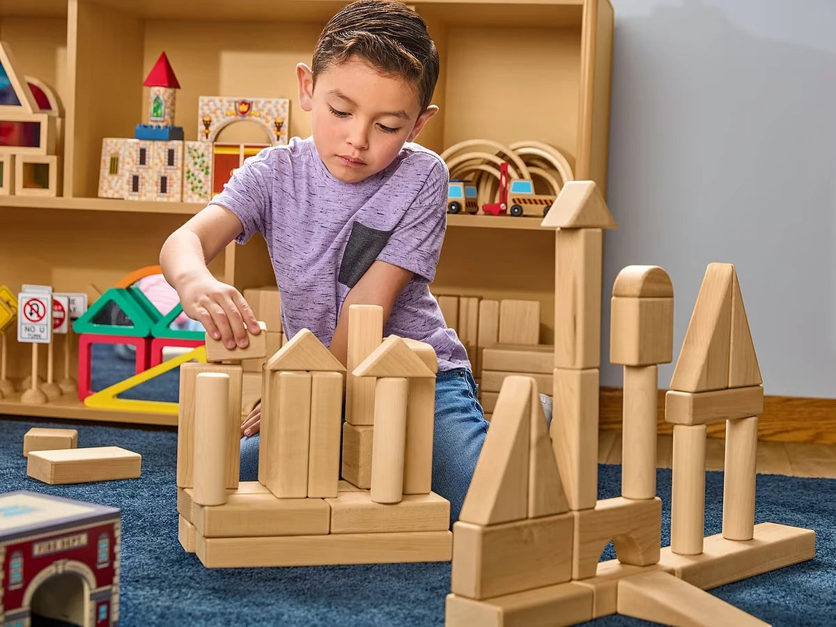 Classroom Hardwood Unit Blocks - Starter Set - US 2706