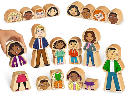 Mix & Match Magnetic Families - US 5407