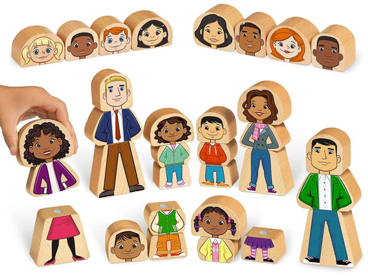 Mix & Match Magnetic Families - US 5407