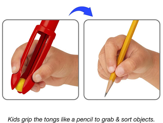 Fine Motor Tweezer Tongs -  Set of 4 - US 2791