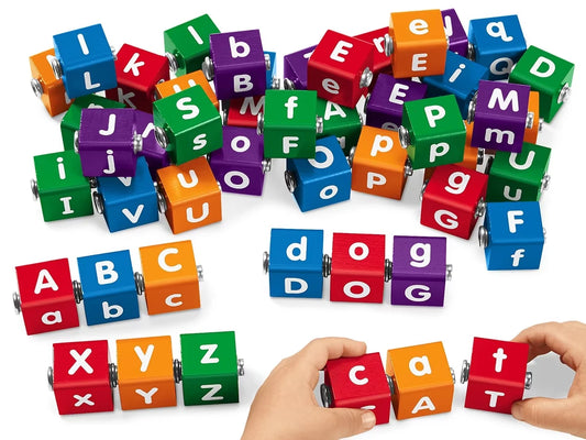 Snap-Together Letter Blocks - US 3371