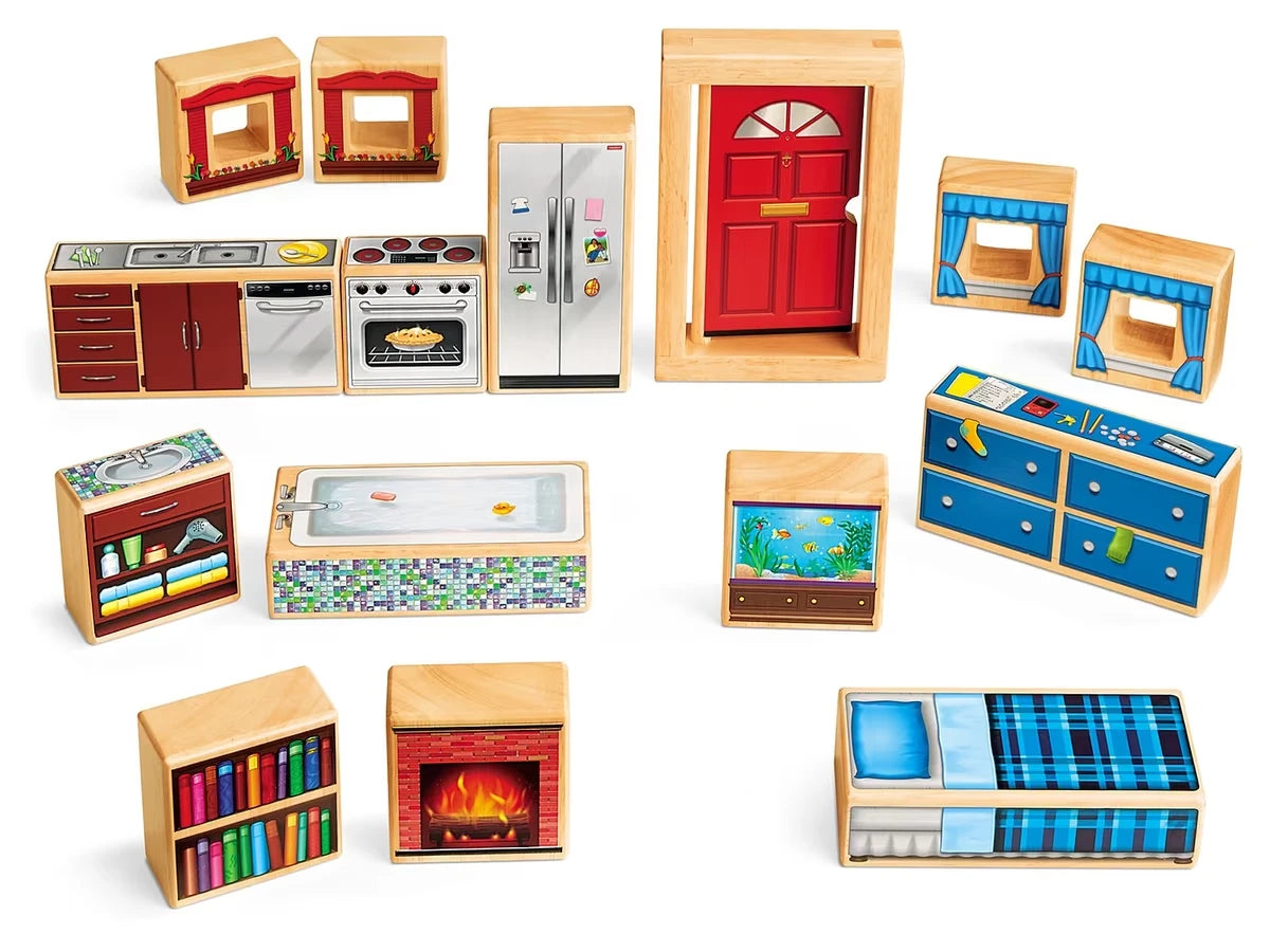 Block Play Home Builder - US 6394