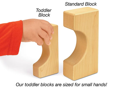 Toddler Hardwood Unit Blocks - US 5615