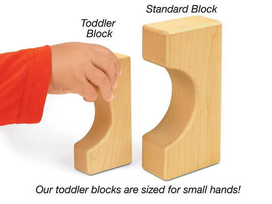 Toddler Hardwood Unit Blocks - US 5615