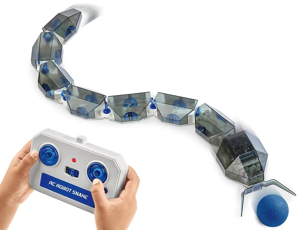 Remote-Control Slithering Snake Builder - US 4377