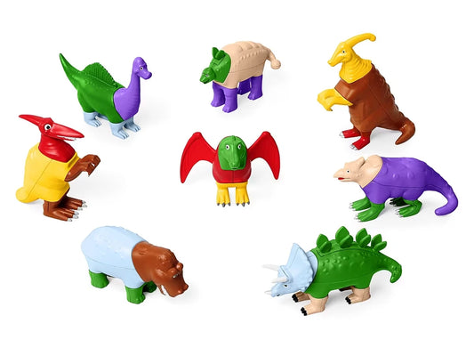 Mix & Match Mini Magnetic Dinosaurs - US 1324