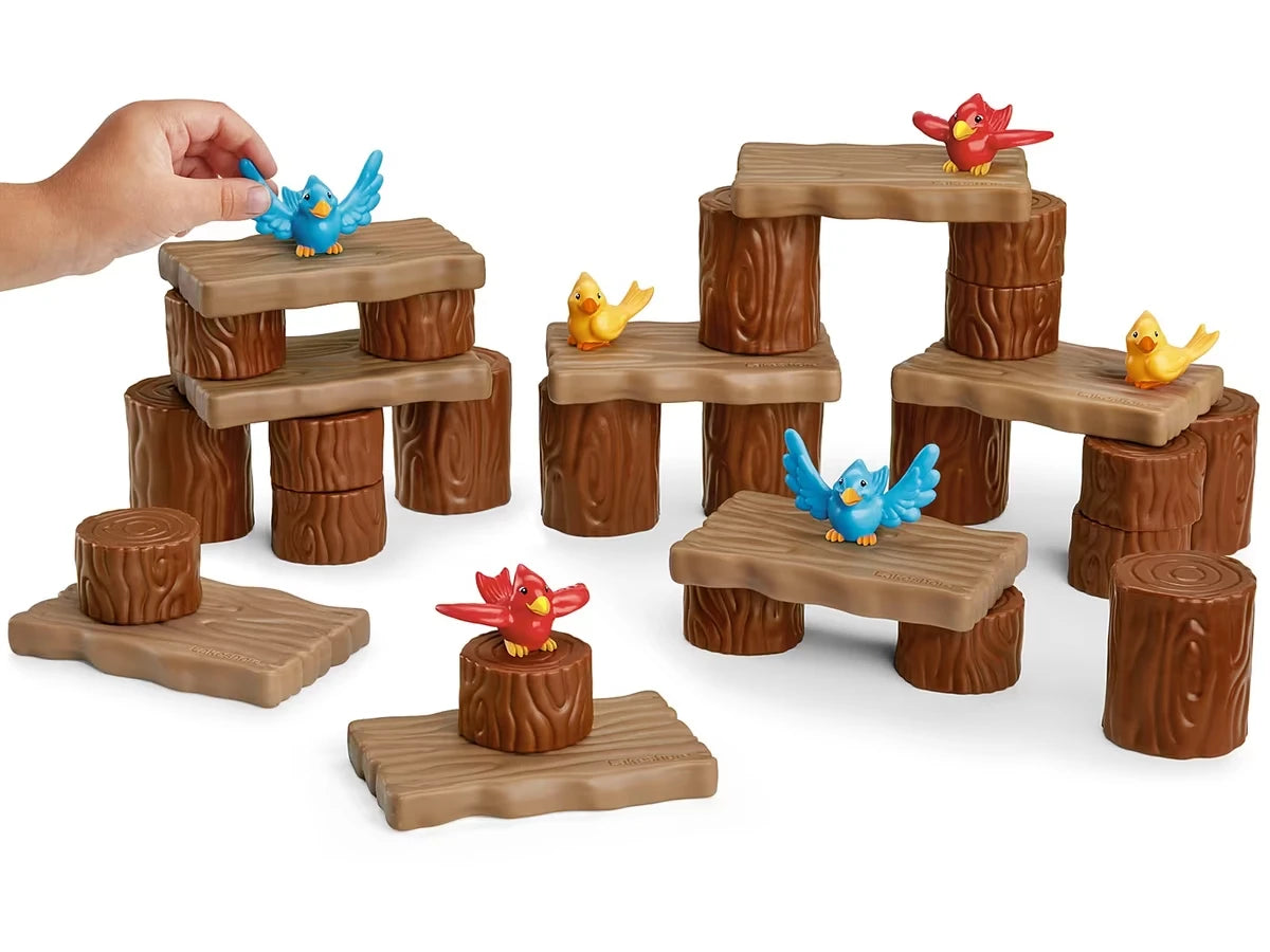 Cheerful Birds Tree Blocks - US 5361