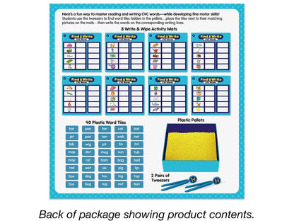 Find & Write CVC Words Activity Center - US 5807