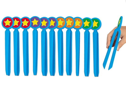 Easy-Grip Safety Tweezers - Set of 12 - US 6808