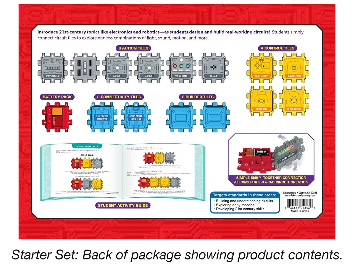 Power Tiles Circuit Kit - Starter Set - US 9474