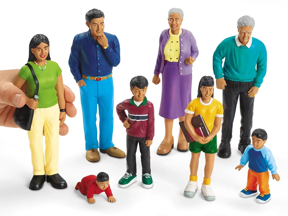 Lakeshore Block Play People - Native American Family - US 8615