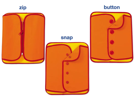 Zip, Snap & Button Dressing Frames - US 2132