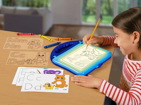 Alpha-Sketch Light-Up Center - US 5768