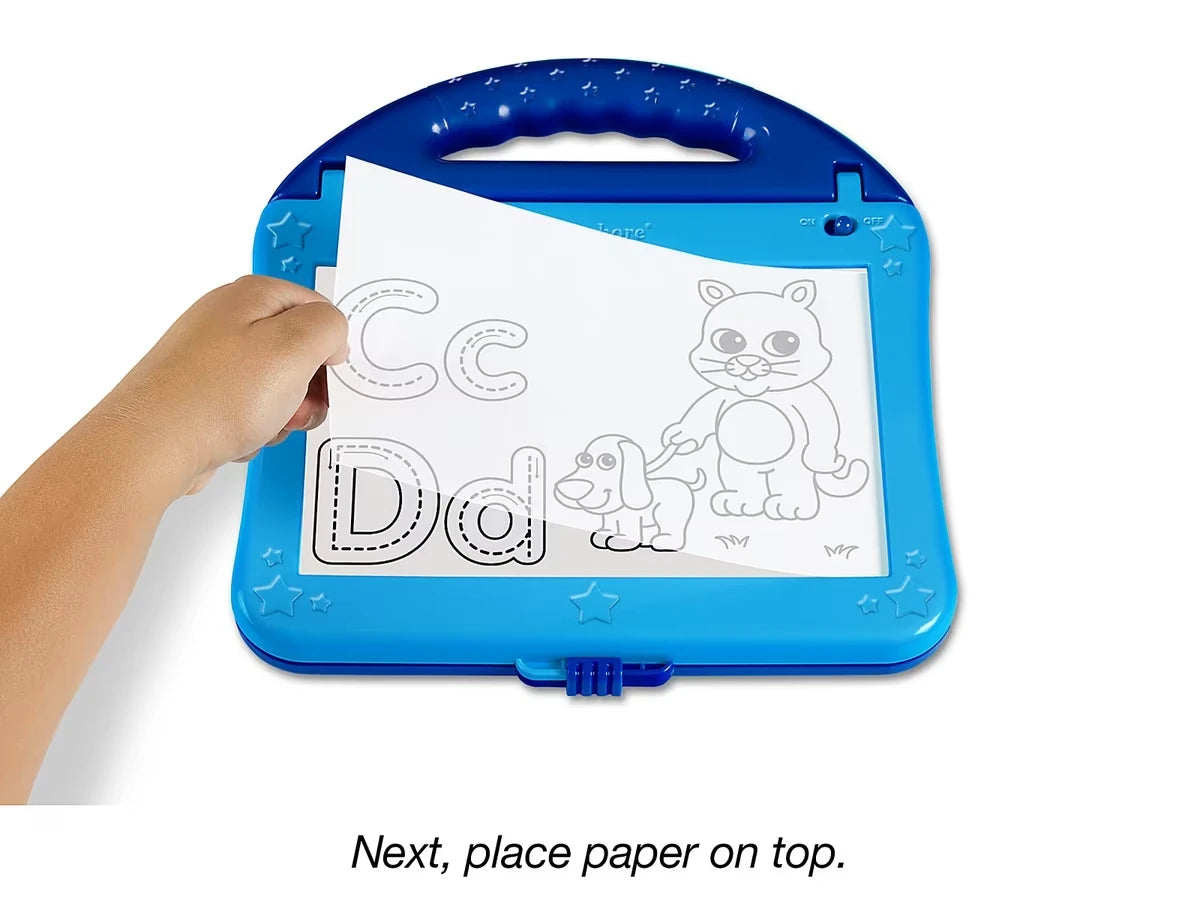 Alpha-Sketch Light-Up Center - US 5768