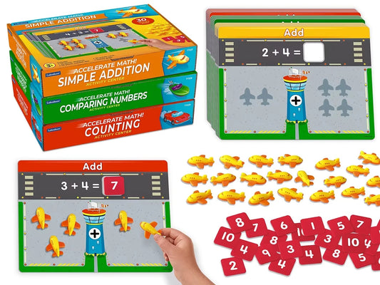 Accelerate Math! Activity Centers - Complete Set - US 2081