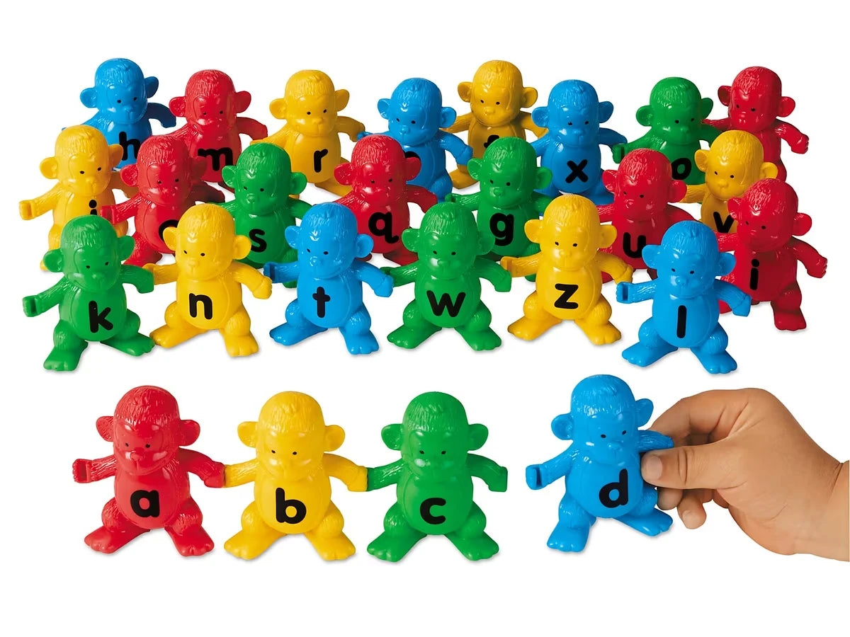 Linking Letter Monkeys - Lowercase - US 7474