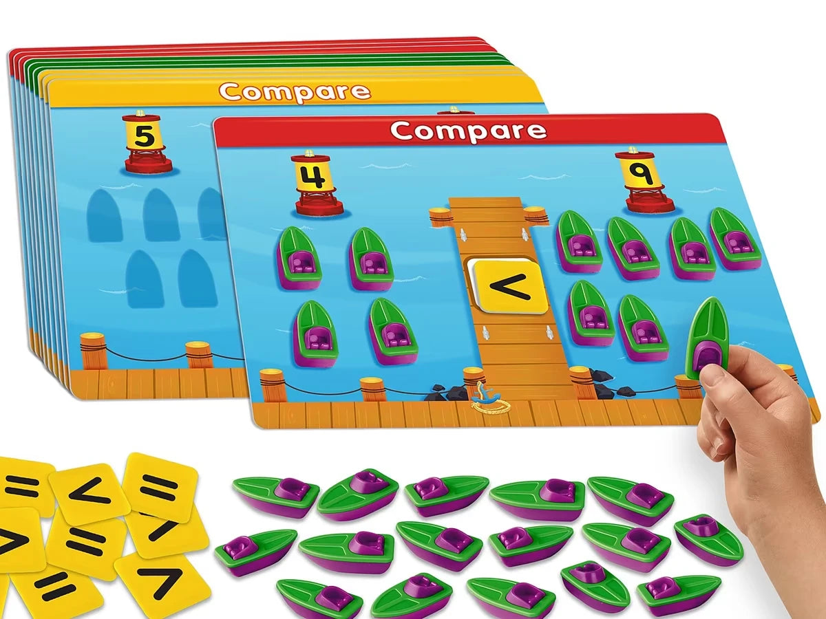 Accelerate Math! Comparing Numbers Activity Center - US 3769