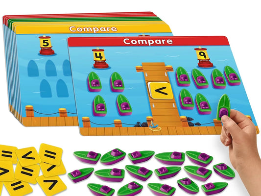 Accelerate Math! Comparing Numbers Activity Center - US 3769