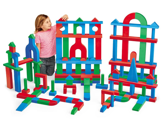 Classroom Soft Unit Blocks -  Builder Set - US 7611