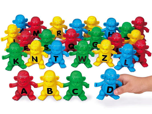 Linking Letter Monkeys - Uppercase - US 6282