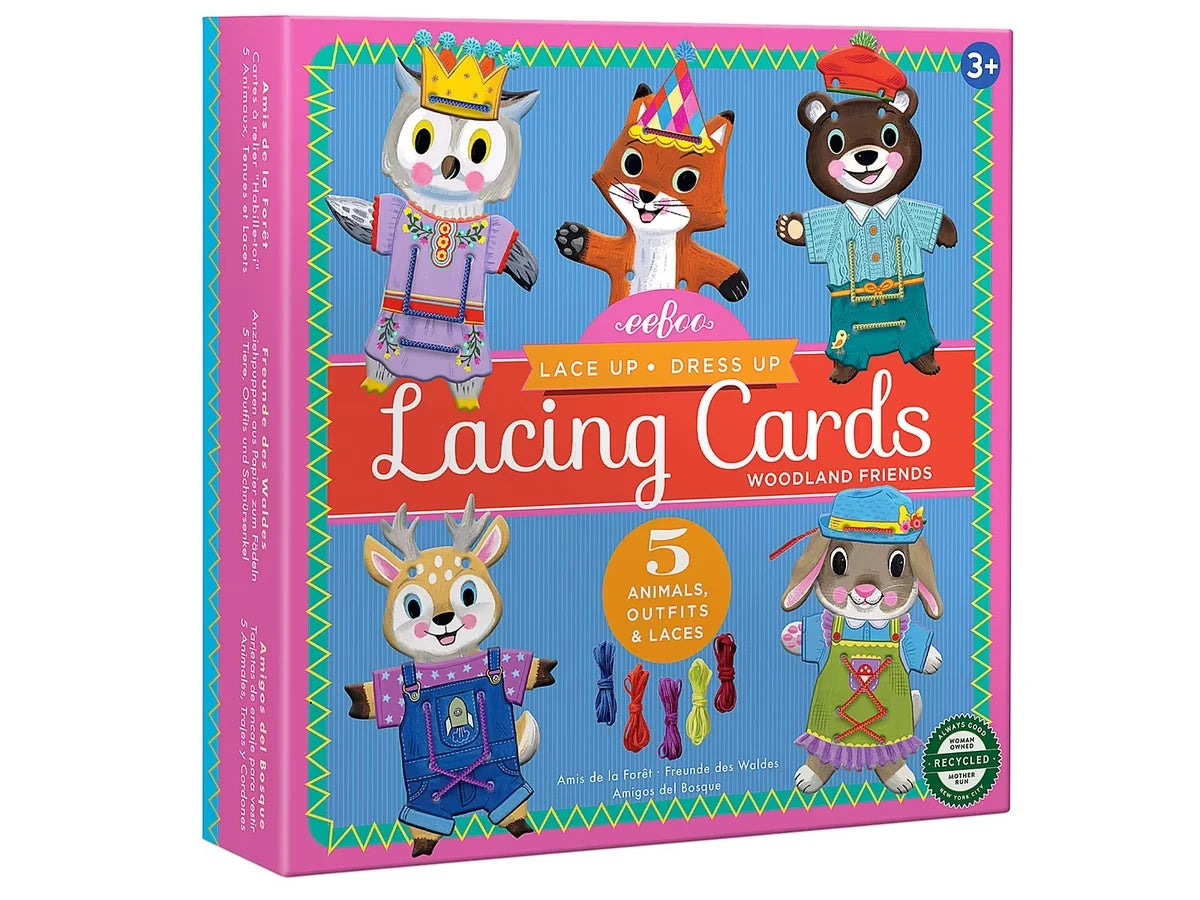 Woodland Friends Lacing Cards - US 3862