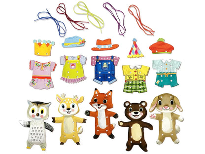 Woodland Friends Lacing Cards - US 3862