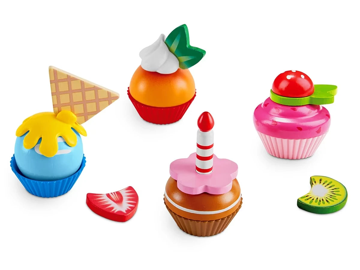 Create-A-Cupcake Wooden Playset - US 3695
