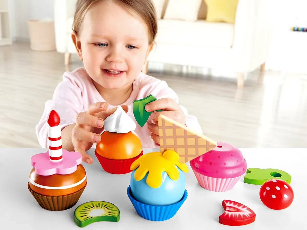 Create-A-Cupcake Wooden Playset - US 3695