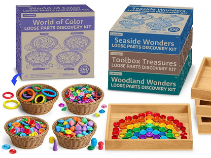 Loose Parts Discovery Kits - Complete Set - US 8830