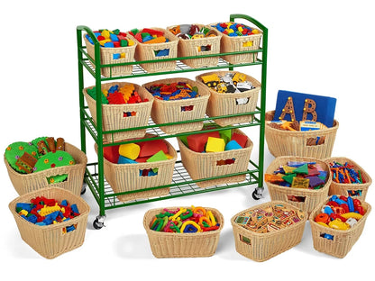 Blocks & Builders Instant Learning Cart - Preschool-K - US 6538