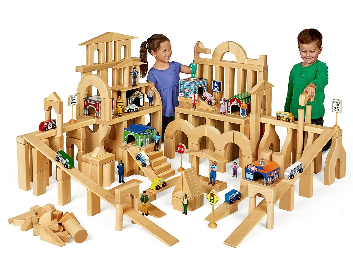 Classroom Hardwood Unit Blocks - Universal Set - US 9362