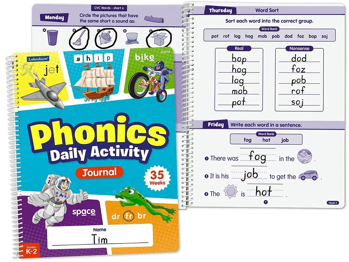 Phonics Daily Activity Journal - US 2304