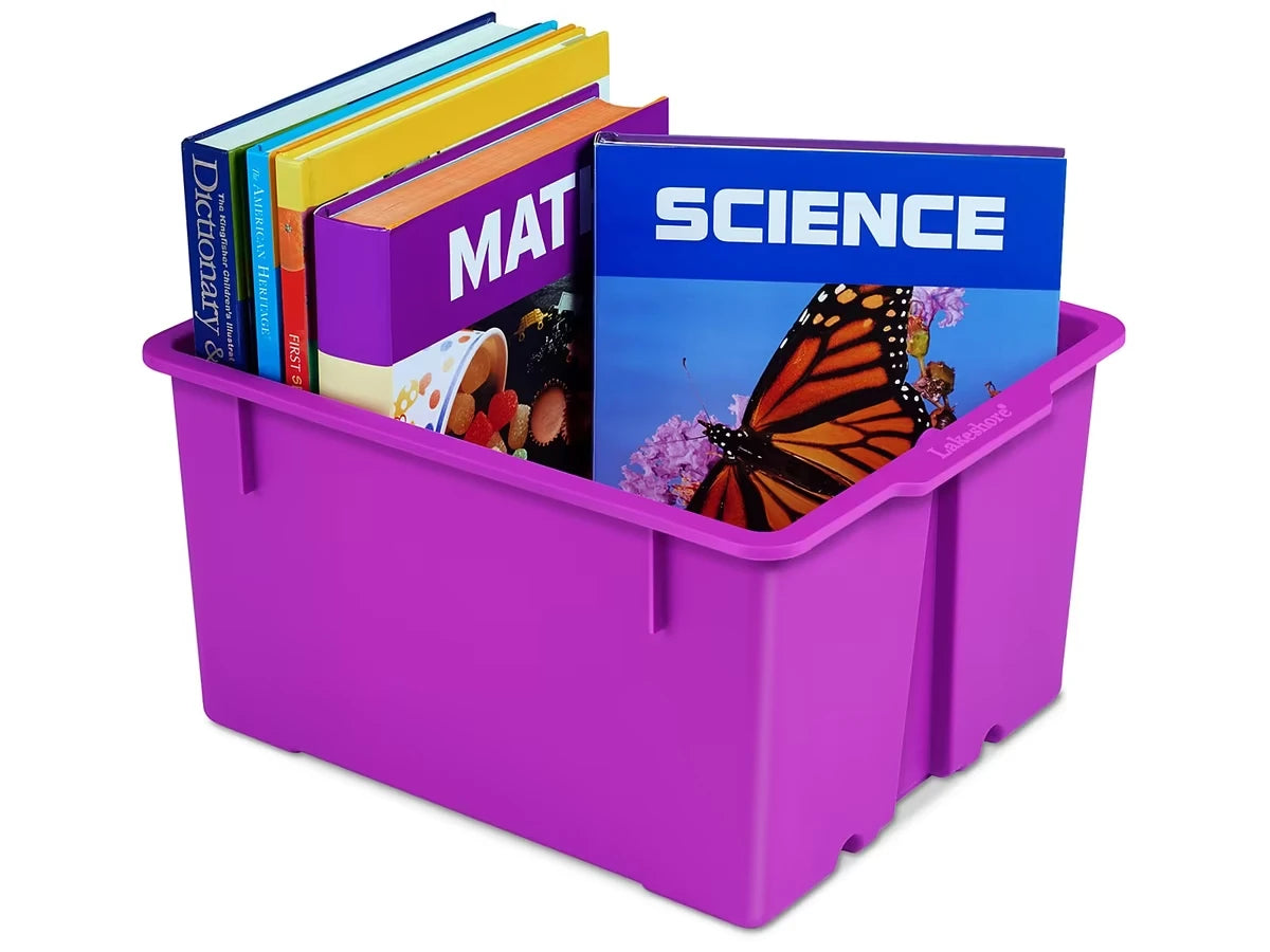 Neon Heavy-Duty Book Bins - US 2353