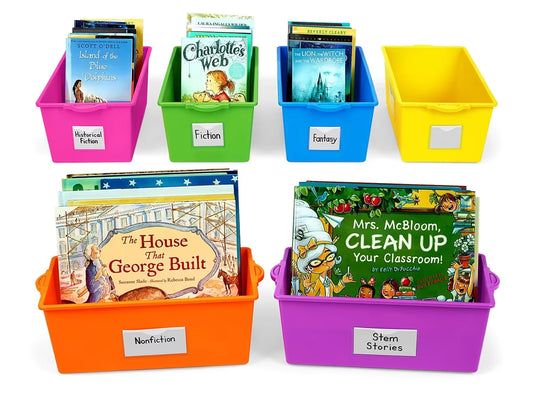 Neon Help-Yourself Book Bins - US 1511
