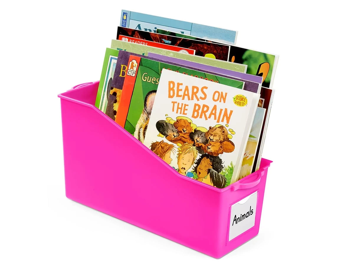 Neon Connect & Store Book Bins - US 4749