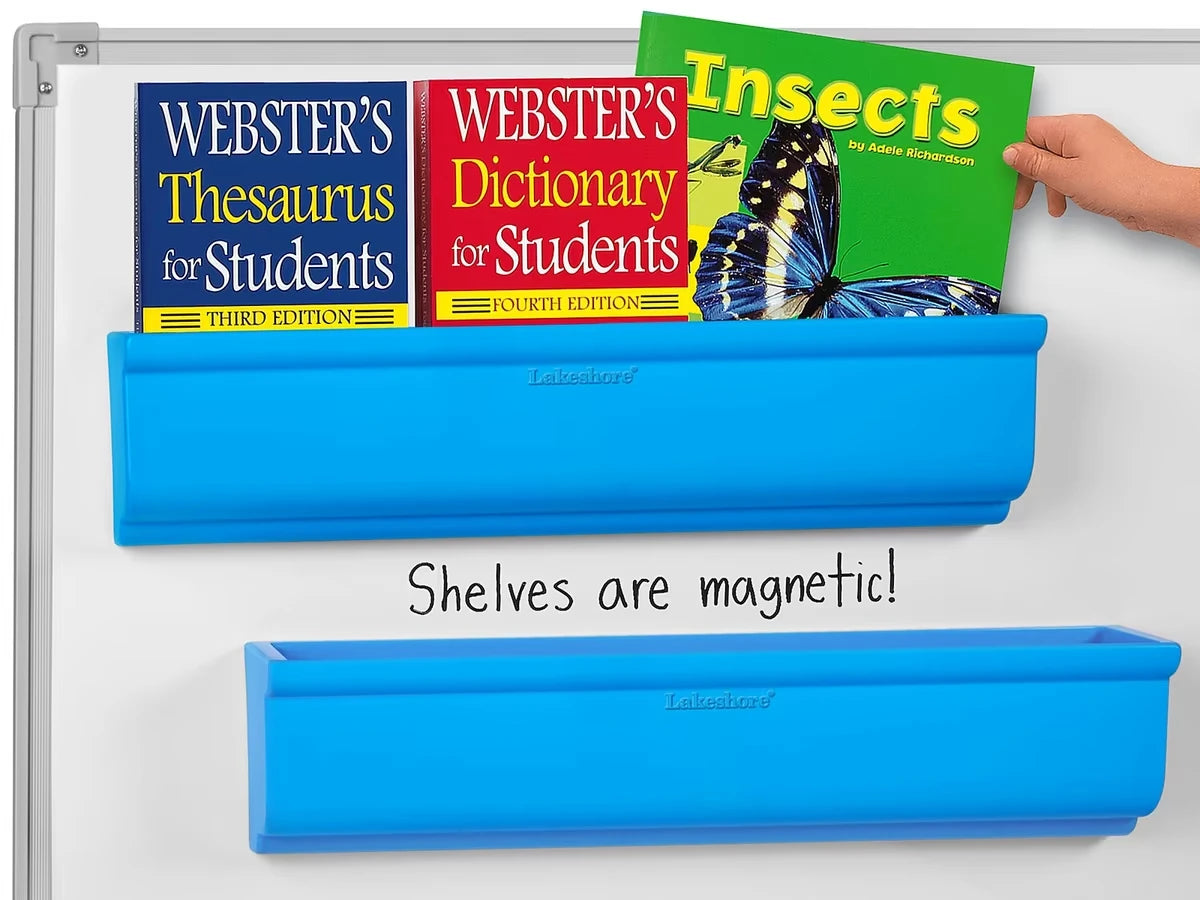 Magnetic Display Shelves - US 5674