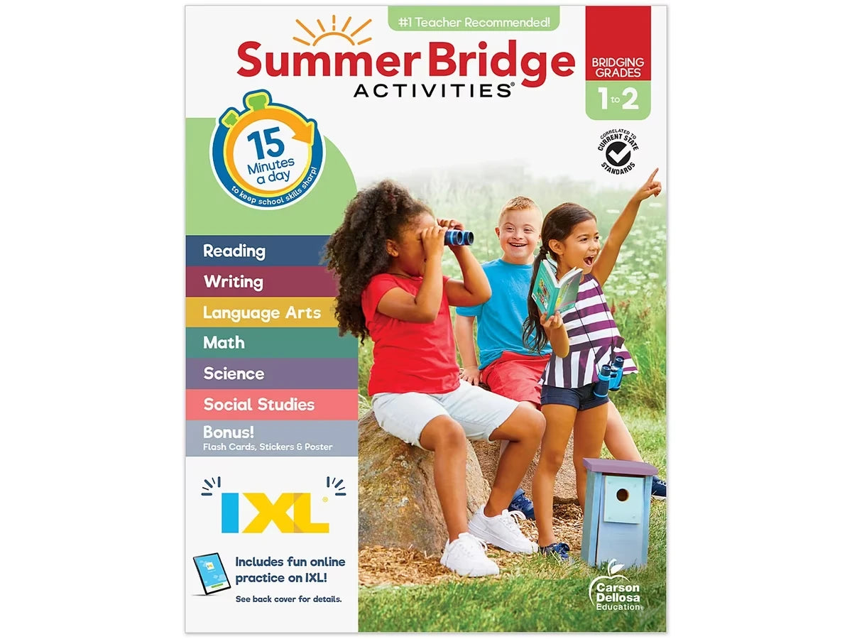 Summer Bridge Activities Workbook - Gr. 1-2 - US 2425