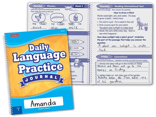 Daily Language Practice Journal - Gr. 1 - US 9846